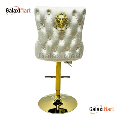 Valentino Lion Knocker Bar Stool detail