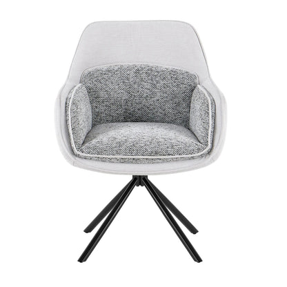 Florence Grey Swivel Chair detail