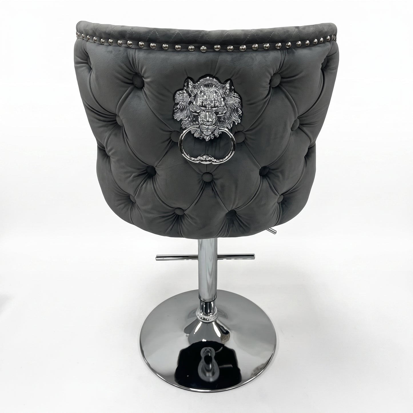 Lewis Lion Knocker Bar Stool