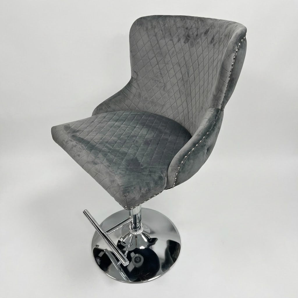 Lewis Lion Knocker Bar Stool