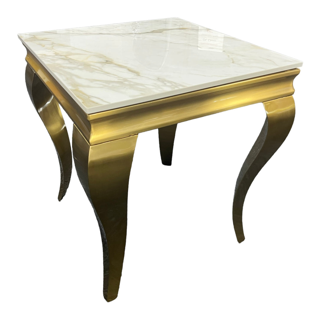 Louis Marble Lamp Table