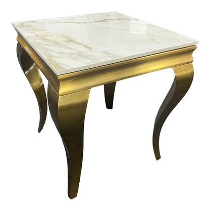 Louis Marble Lamp Table
