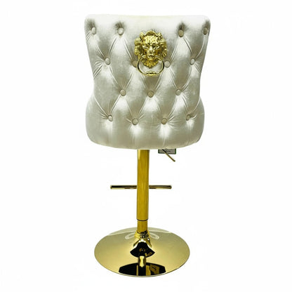 Valentino Lion Knocker Bar Stool