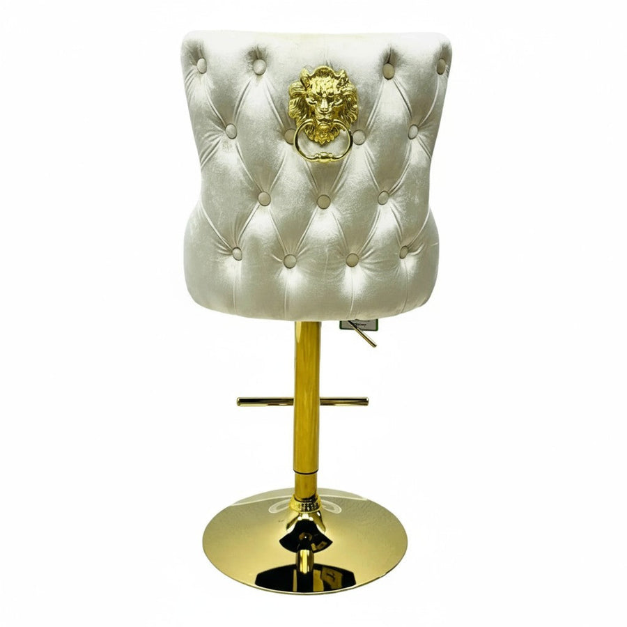 Valentino Lion Knocker Bar Stool
